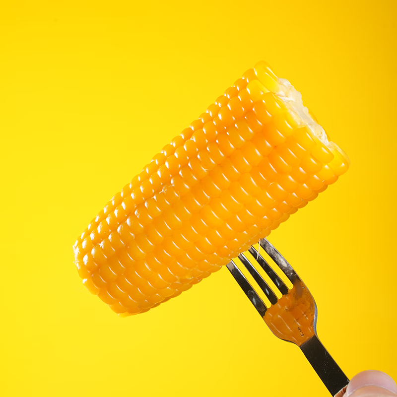 中果农茂东北黄糯玉米棒【2025年新玉米】新鲜甜糯玉米棒代餐轻食真空包装 白糯玉米段 7-8段【净重1KG】