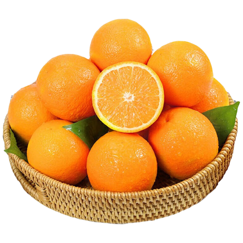 京地达江西赣南脐橙净重9斤(单果310g+)生鲜当季橙子源头直发包邮