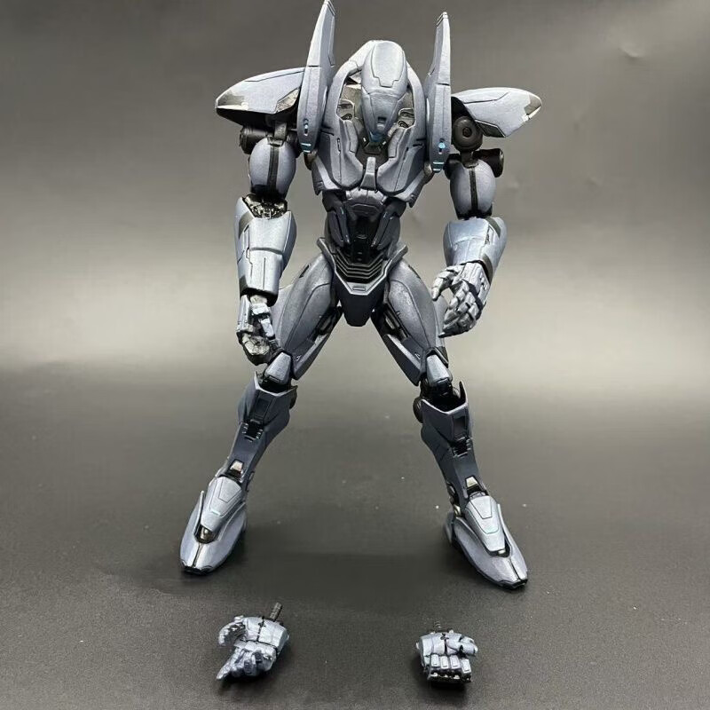 梦京鱼勇者欧米茄手办环太平洋机甲黑色禁区量产无人机贾克斯可动模型