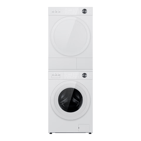 松下（Panasonic）白月光5.0Ultra洗烘套装10kg滚筒洗衣机+10kg热泵烘干机超薄纯平全嵌智能投放水氧防过敏 N4M1+82MR1洗烘套装