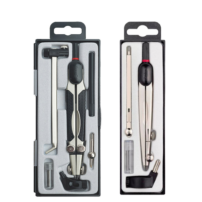 德国红环圆规rotring专业金属舒适绘图圆规学生圆规设计制图圆规学生