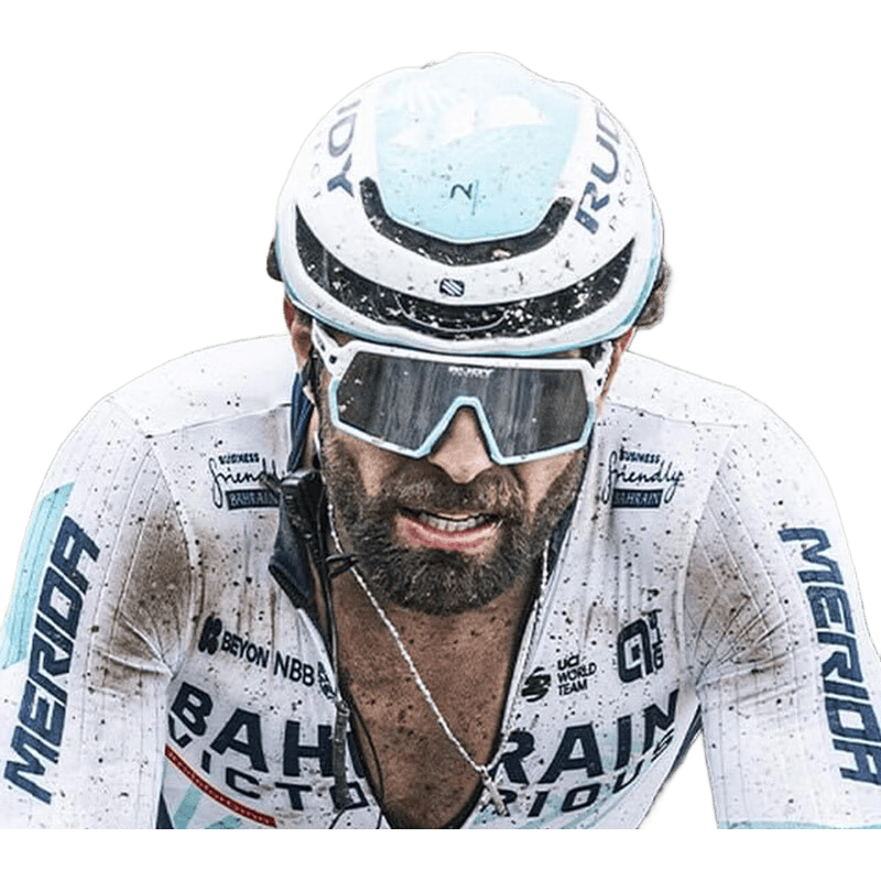 RUDY PROJECT璐迪自行車頭盔環(huán)法巴林車隊同款男女騎行裝備公路盔破風盔NYTRON 巴林勝利車隊限量版 L(適合頭圍59-61cm)