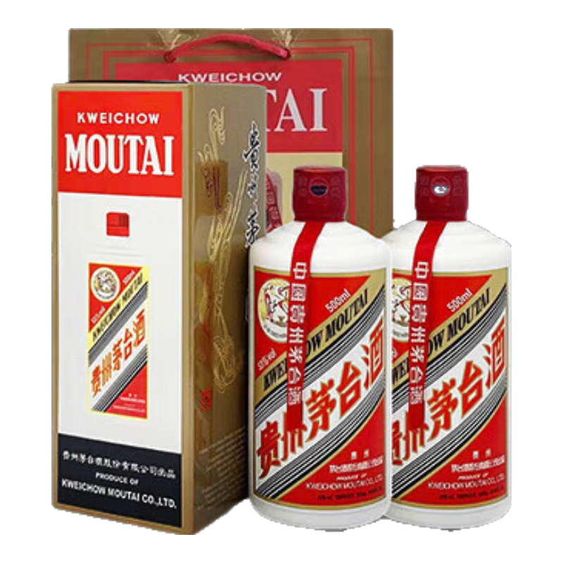 moutai/ę́ ����ę́ 53�� ������ 500ml 2ƿ 3148Ԫ