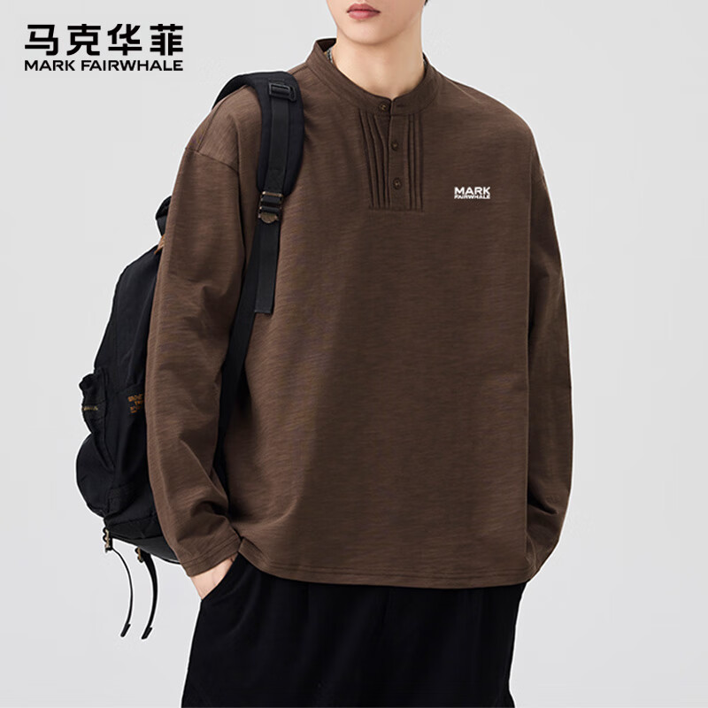 ���ڲ��������˻��ƣ�MARK FAIRWHALE�����޳���T����ʿ2026�������к���������ڴ������������·�װ ����ɫ 4XL ����[170-180��] 151Ԫ