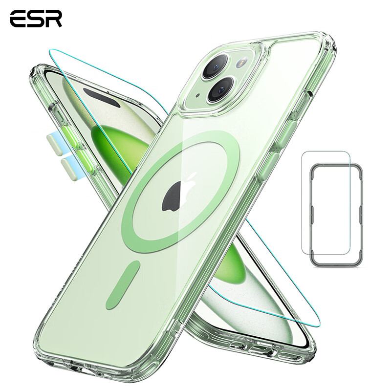 ��ɫ��ESR�� ƻ��15 ��͸�̴����� �ֻ�Ĥ 12.9Ԫ