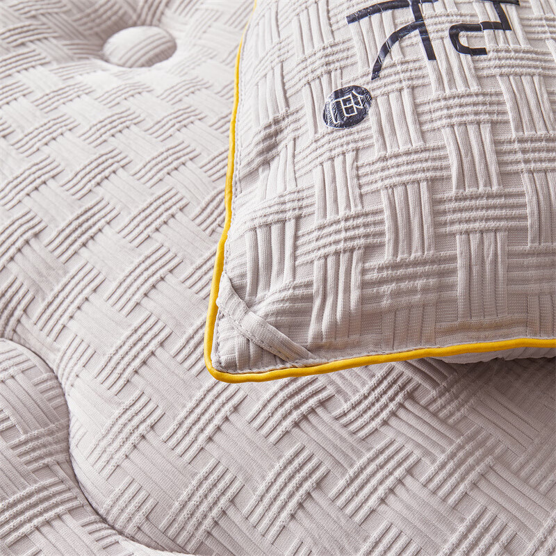 恒源祥蚕丝被100桑蚕丝加厚10斤冬被春秋被8斤棉被空调被二合一子母被芯 无染 月影灰 220x240cm 4+【8斤冬被】子母被