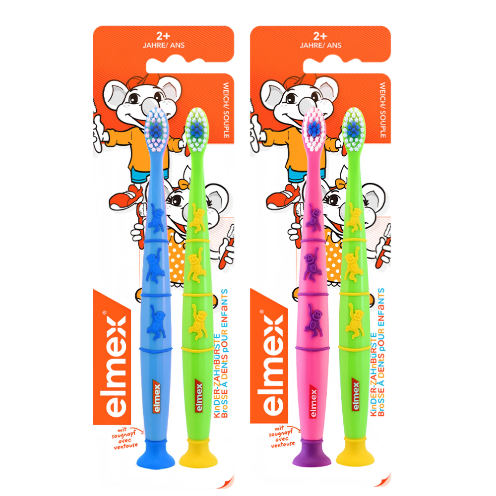 ELMEX������ ��ͯ��ˢ 4֧װ 2������ Ԥ������ �ǻ����� 15.61Ԫ/������31.22Ԫ��