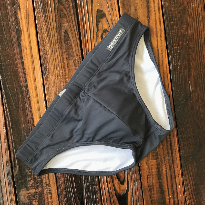 泰起男式三角泳裤男士罩杯泳裤 防尴尬柔滑弹力性感饱满低腰紧身纯色