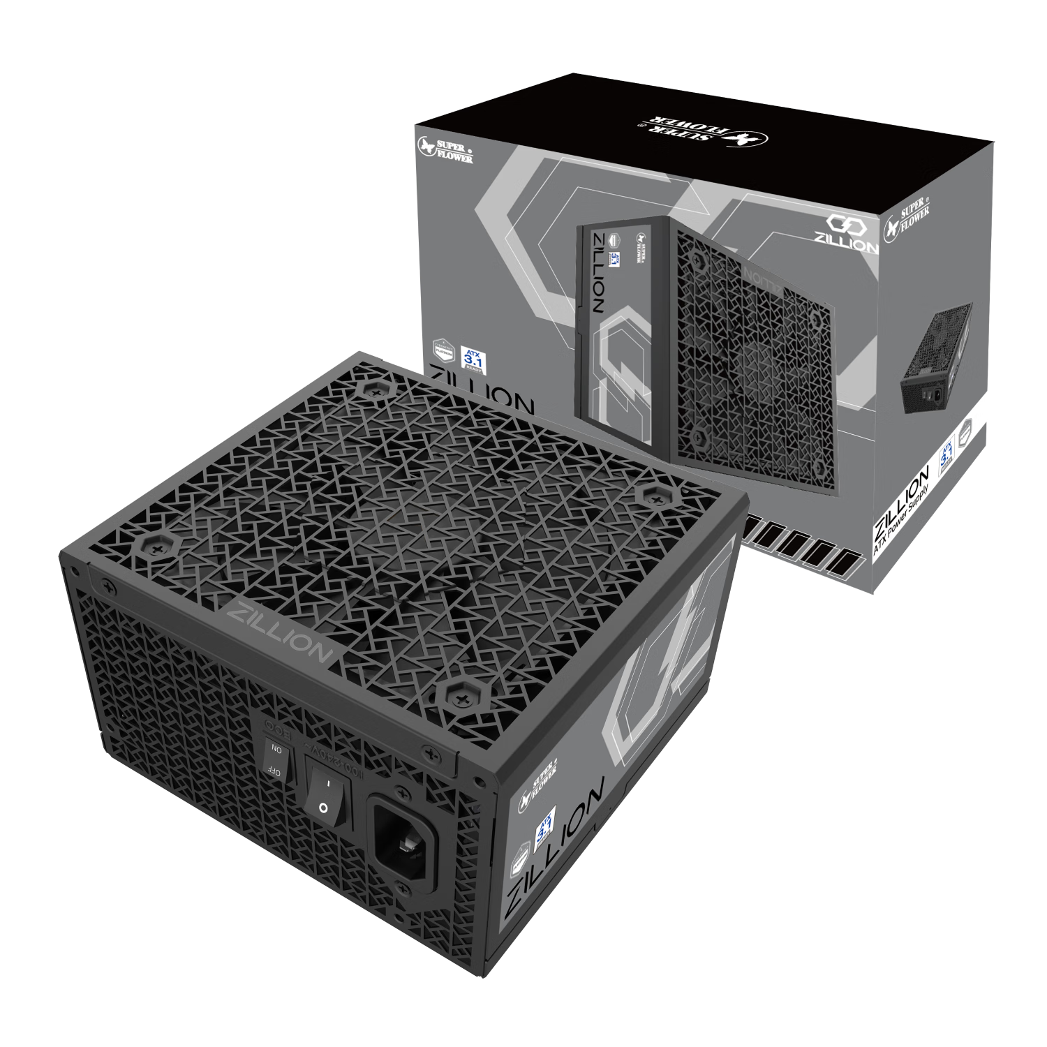 SUPER FLOWER  ZILLION P850W ׽ȫģ 850W 걣 ֧50ϵԿ 539.1Ԫ