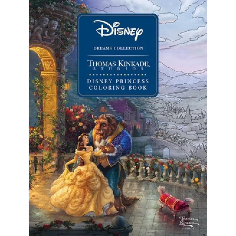 预订 Disney Dreams Collection Thomas Kinkade Stud...
