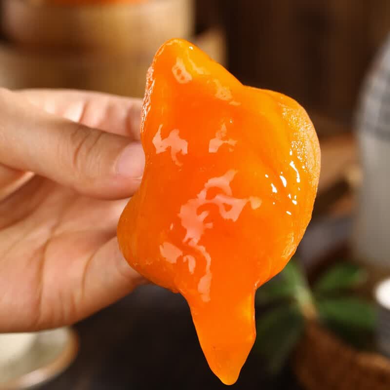 源惠鲜礼 正宗富平流心冰柿子 500克/盒 6枚装 