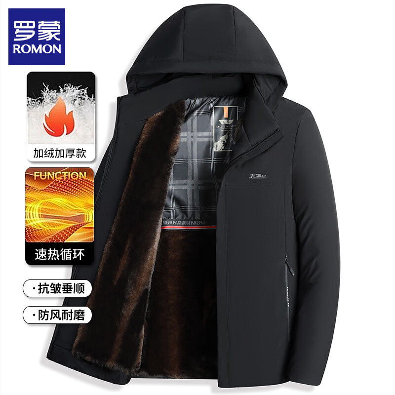 ���ڲ��������ɣ�ROMON���������г�����¿�ɲ�ж��ñ���޺���ʿ���޷��ְֶ�װ�ް��� ��ɫ 3XL (����145-160��)93.9Ԫ