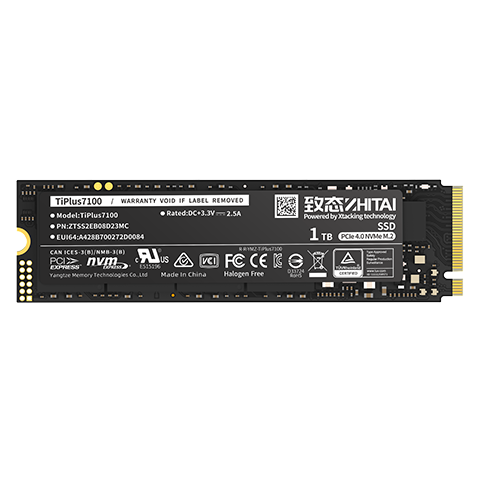 ��̬ TiPlus7100 1TB NVMe M.2 SSD��̬Ӳ�� �����洢 949Ԫ