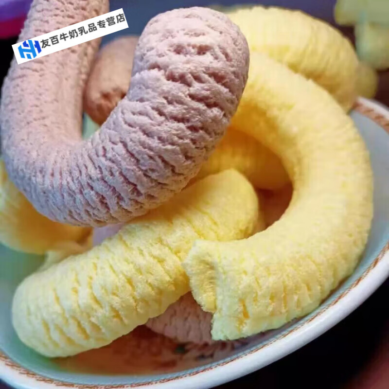 食芳溢老式米棍爆米花怀旧食品传统苞玉米空心黑膨化康乐果香酥江米棒