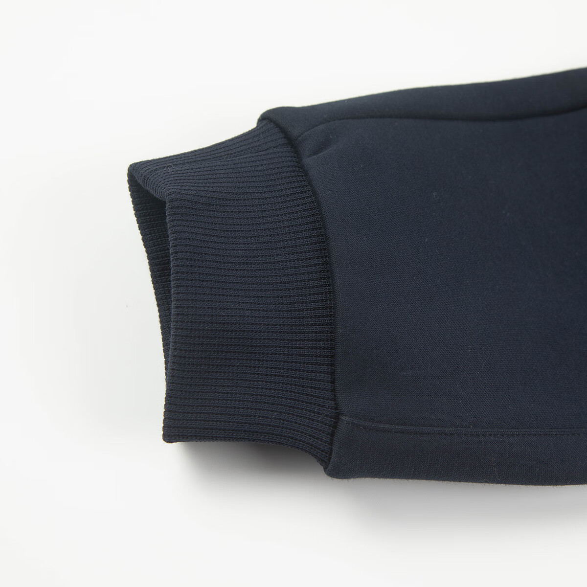 哈吉斯（HAZZYS）男童裤子冬新品加厚一体绒舒适长裤 藏蓝 165