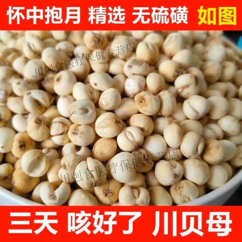 同仁堂【川贝特级一等】【顺丰发货】四川小颗粒野生川贝特级四川阿坝 特级精选【川贝母】100克