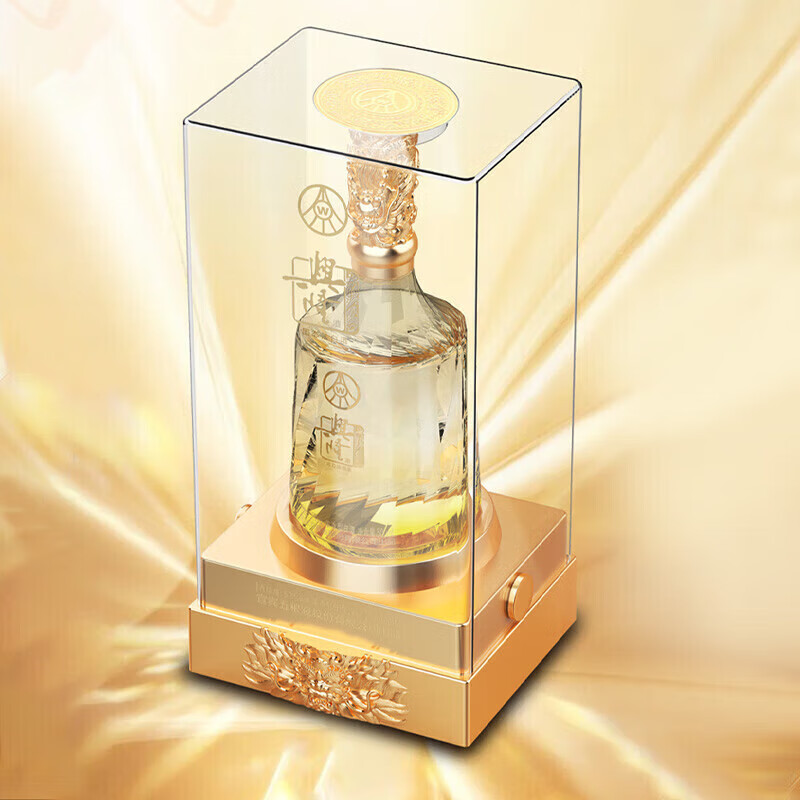 五粮液股份52度兴隆水晶至尊金浓香型高度白酒整箱送礼宴请婚宴喜酒52度