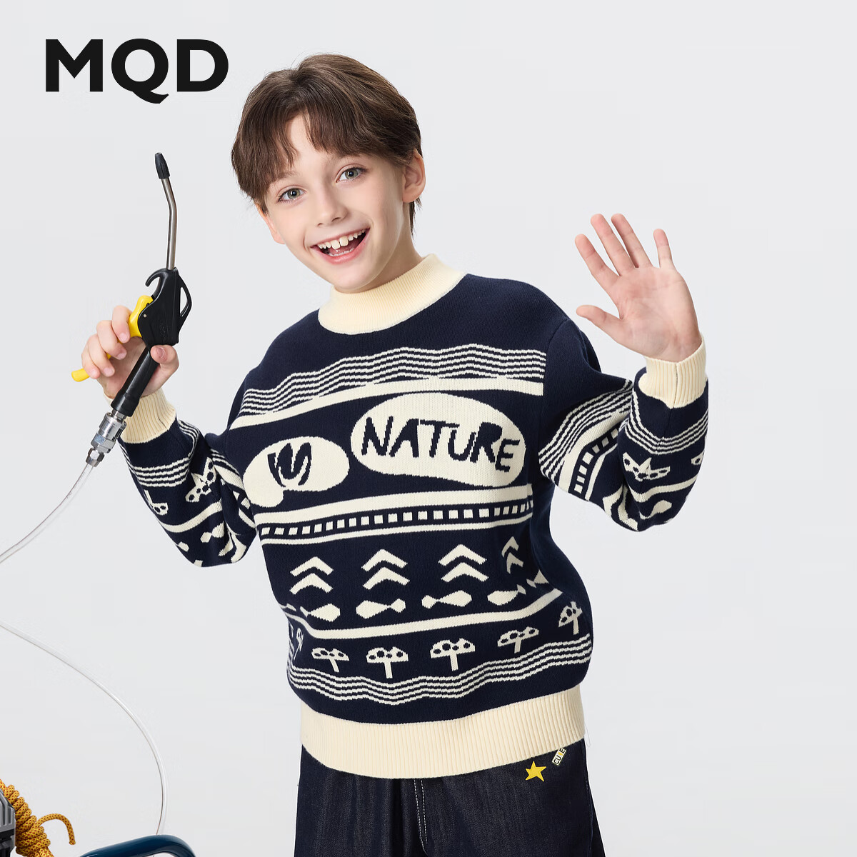 �����MQD��ͯ25���¿�ѧԺ��Ѷ���ë�°���챣ů��֯�� ���� 120 198Ԫ