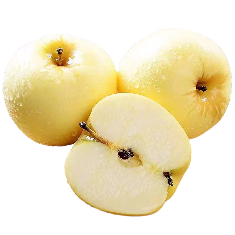 黄金奶油富士苹果孕妇水果整箱甜面苹果丑黄苹果当季鲜果 奶油富士苹果带箱1斤2-4个果