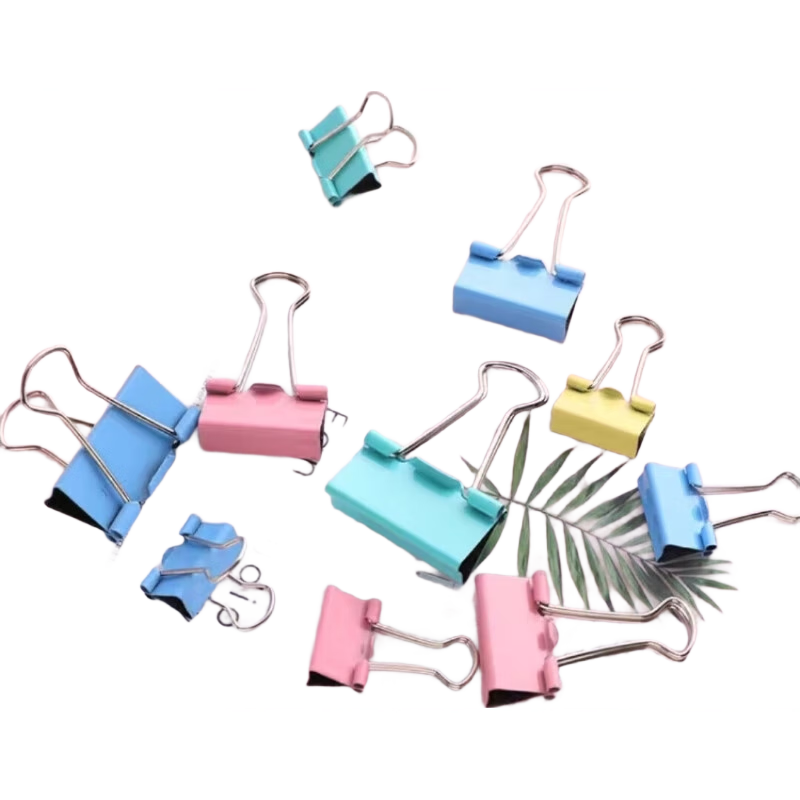 ��β�� 19mm��β�� 24�� ��ɫ�칫�� ѧ���ļ��й̶��� 3.99Ԫ