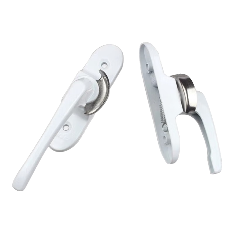 堅朗(KIN LONG)堅朗斷橋鋁合金推拉窗五金鎖鉤推拉窗鎖窗配件月牙鎖堅 黑色左