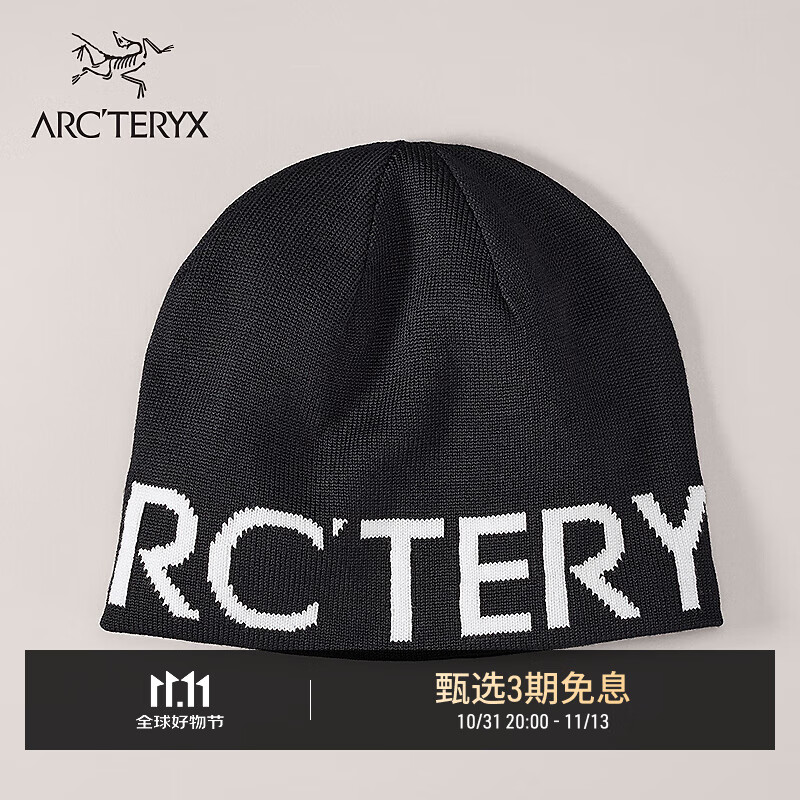 ARC&#039;TERYX始祖鸟 WORD HEAD TOQUE 男女同款 绒线帽 ORCA/虎鲸色 均码