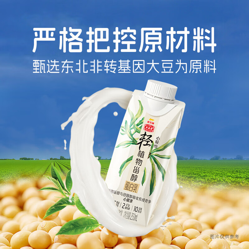 丰益堂 金龙鱼植物甾醇酯豆乳夜宵早餐代餐植物饮料饮品 250ml*12瓶