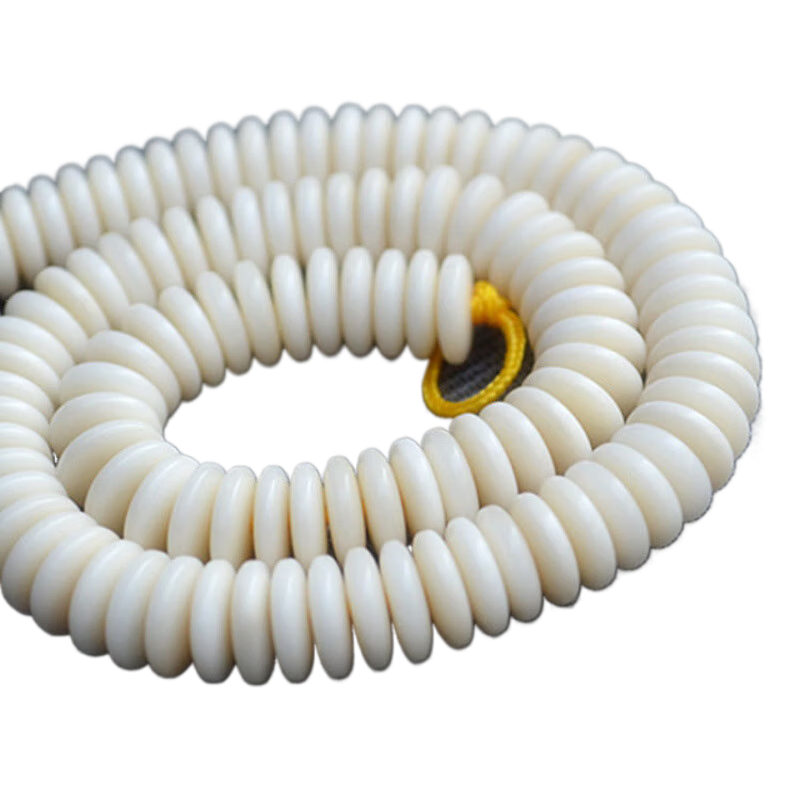 芠拉供應108顆象牙果隔片 象牙果長(cháng)條隔片半成品佛珠手串配件禮物 6*2mm