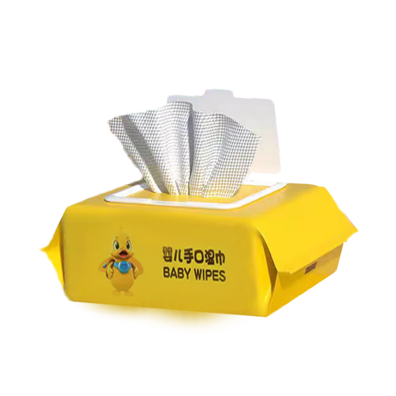 婴儿湿巾新生儿宝宝专用加大厚手口湿巾擦脸清洁屁屁卫生纸巾护理 40抽 1包