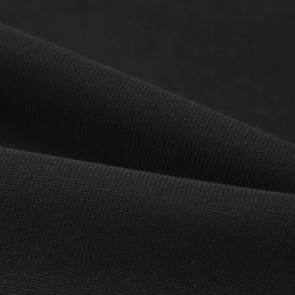 金利来GY【纯棉/抗菌/保暖】套头衫卫衣男POLO领口秋冬季简约翻领长袖 黑色 L