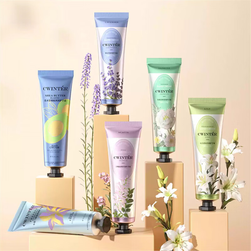 未诺香氛护手霜补水保湿润肤防干裂粗糙清爽不油腻留香便携 2支【香味随机】