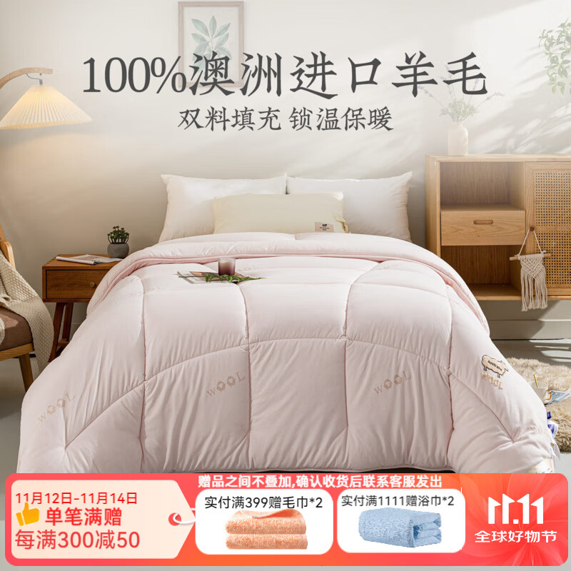 Զ�α��Ӱ��޽�����ë˫��о���ﶬ�ļ����Ӻ���ë��˫�˶�����о ���񣨶����� 200x230cm