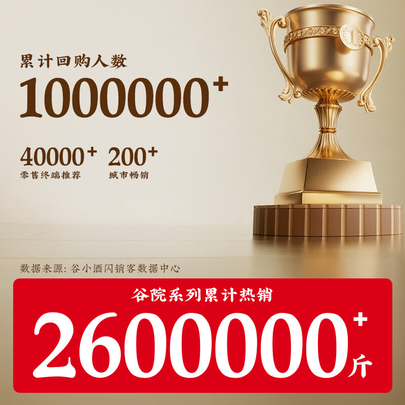 谷小酒 谷院烧酒52度桶装高度浓香型白酒5L约十斤 52度 5L 1桶 【赠饮100ml不满意包退】