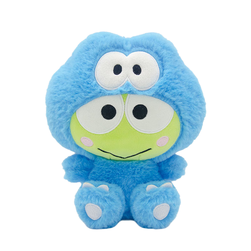 三丽鸥（SANRIO）Keroppi大眼蛙毛绒公仔玩偶摆件布娃娃恐龙系列书包挂件生日礼物