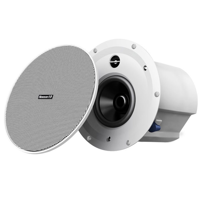 紐曼（Newmine）K-908B  無(wú)線(xiàn)藍牙吸頂音響喇叭套裝 吊頂音箱嵌入式有源背景音樂(lè )內置功放天花廣播系統家用 一拖一