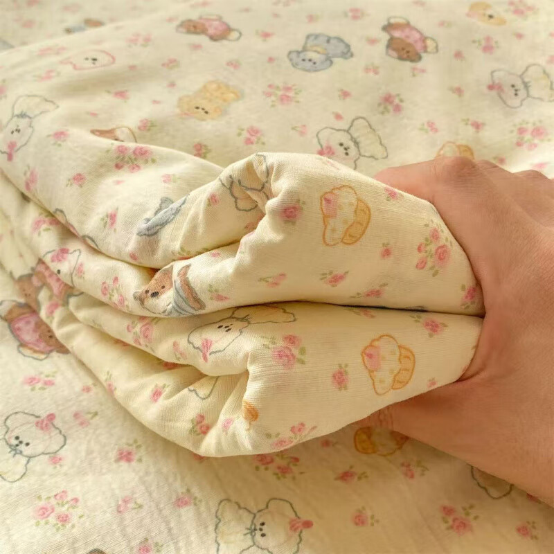 �Ӷ�ׯ԰A��˫��ɴˮϴ��ӡ��������������ˮϴ�ޱ�������˫��ѧ������ �����Ȱ� 0.9������������120*230cm�� 16.9Ԫ