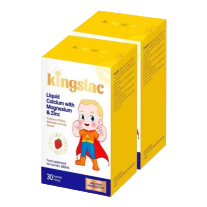 ���ڲ�����KINGSLAC���ٷ��콢����ά˼С������þпӤ�׶�ͯ��Һ��Ʋ�ݮζ30��/��  ��þп2��װ