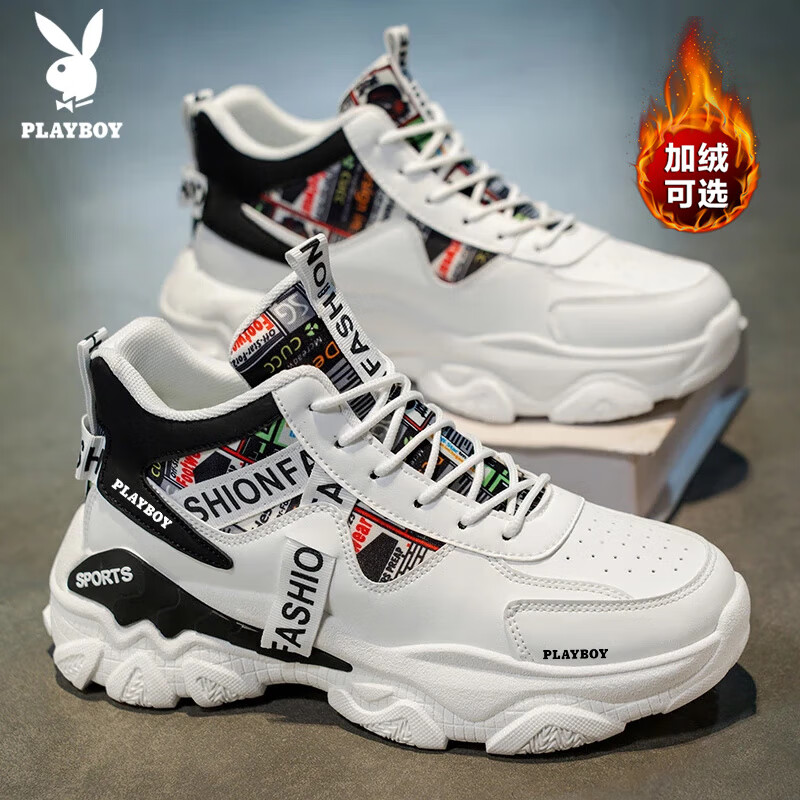 ���ڲ������������ӣ�PLAYBOY���ϵ�Ь��Ь2025�ﶬ������Ь����ʿ��׸߰�ʱ���˶�Ь�����׺�42    165.9Ԫ