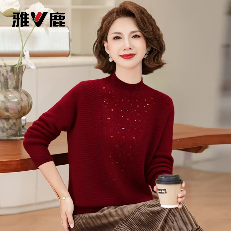 ���ڲ�������¹����װ100%����ë��Ů�����¿���������������ë�±�ů��֯��Ů 328Ԫ