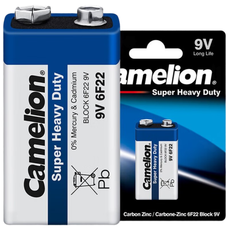 ��ʨ��Camelion��̼�Ե�� �ɵ�� 6F22/9V/9�� ��� 1�� ң�����/����������/������˷�