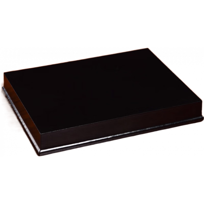 戴玉堂木底座佛像底座刻字加高供奉家用觀音財神擺件墊高底座臺 D99-02A_木底座_19*14*2.5CM