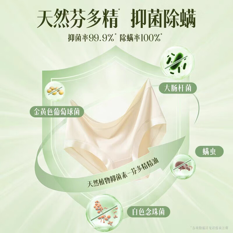 吉屋内衣内裤洗衣液去血渍黄渍 手洗内衣裤专用洗衣液抑菌除螨350ml 2瓶【高效去黄去血渍】