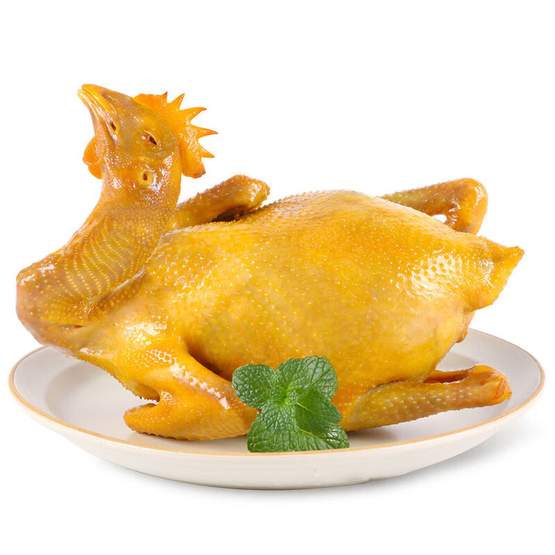 温氏供港盐焗鸡700gx2只客家手撕鸡广式扒鸡熟食广东烧鸡盐局土鸡 700gx2食广东烧鸡盐局土鸡