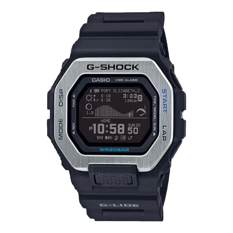 ����ŷ��CASIO���콢���˶��ֱ� �����������ೱϫͼ��ˮ�����ֱ�G-SHOCK ������ GBX-100-1DR ���������ೱϫͼ�� 870Ԫ