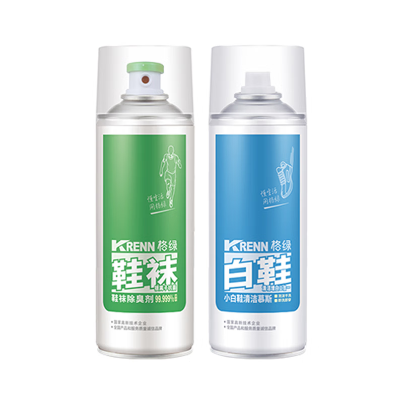 格绿【频道专享】鞋袜除臭喷雾280ml 赠小白鞋清洗慕斯180ml 清洁除臭 鞋袜除臭喷雾280ml 【赠】小白鞋清洁慕斯180ml   正装