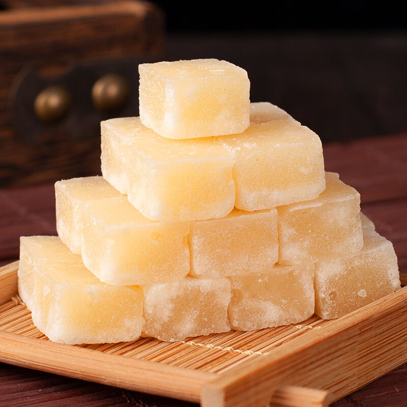 梨膏糖手工制作膏糖秋梨膏薄荷味糖清甜甘润老人儿童润喉糖 梨膏糖【255克*3瓶】