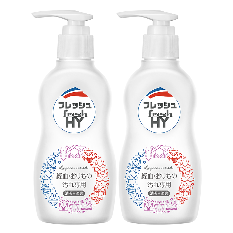 威露士（Walch）清可新去經(jīng)血漬內(nèi)褲凈150ml*2 內(nèi)衣清洗液手洗洗衣液進口生物酶