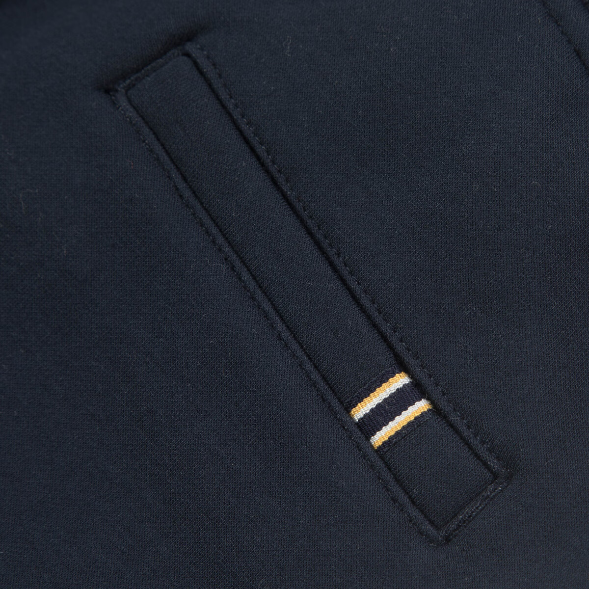 哈吉斯（HAZZYS）男童裤子冬新品加厚一体绒舒适长裤 藏蓝 165