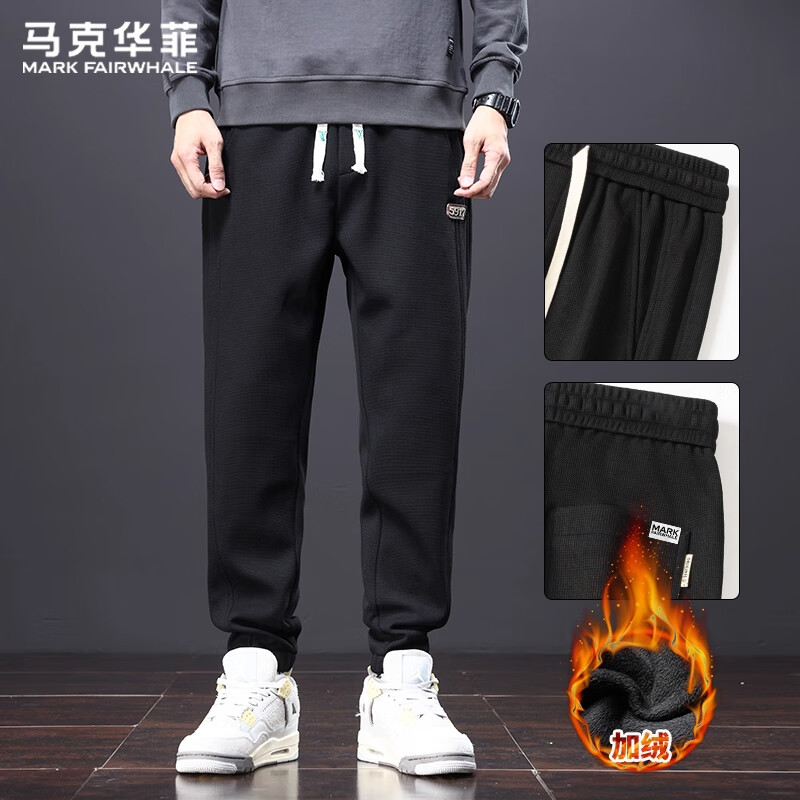 ���ڲ��������˻��ƣ�MARK FAIRWHALE����ʽ�ŷ����п���ʿ2025�ﶬ���¿�����˶��������ų���������װ ��ɫ �����޼Ӻ� 4XL ������180-200� 163Ԫ