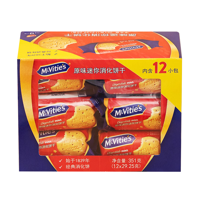 ��ά����McVitie's��ȫ��������������351g ������ʳ �칫������� ���ͱ��� ������װ